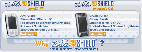 WriteSHIELD Screen Protector Images. Click here for more information.